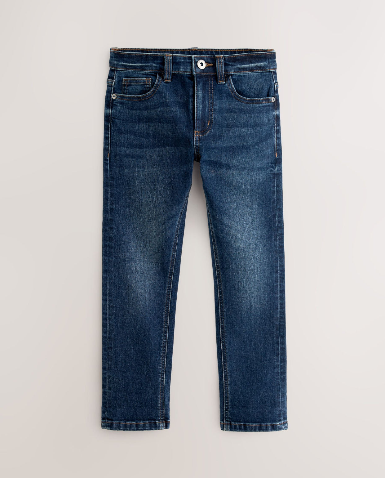 Blue Indigo Regular Fit Stretch Jeans