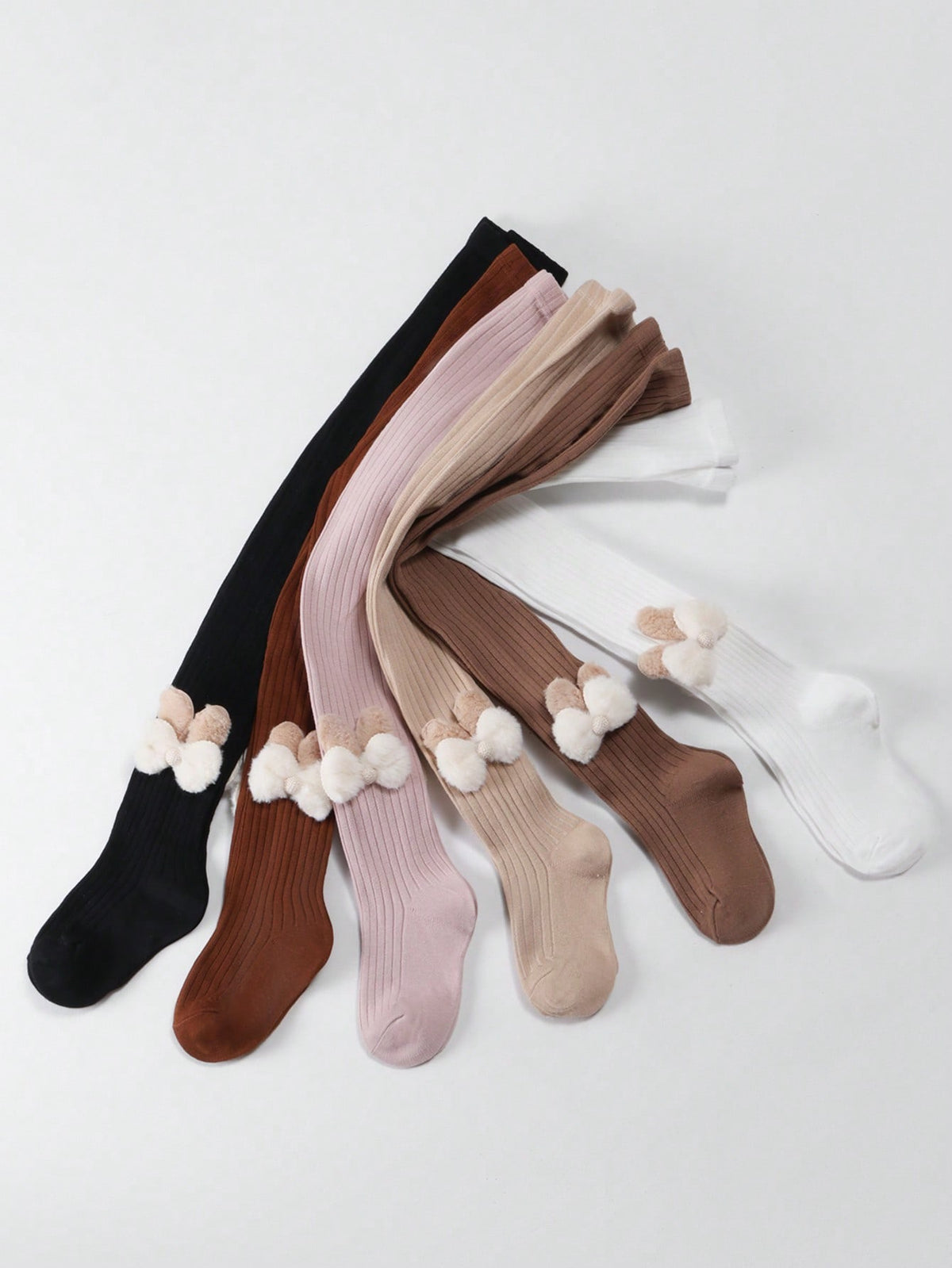 6pc Girls Tights Set