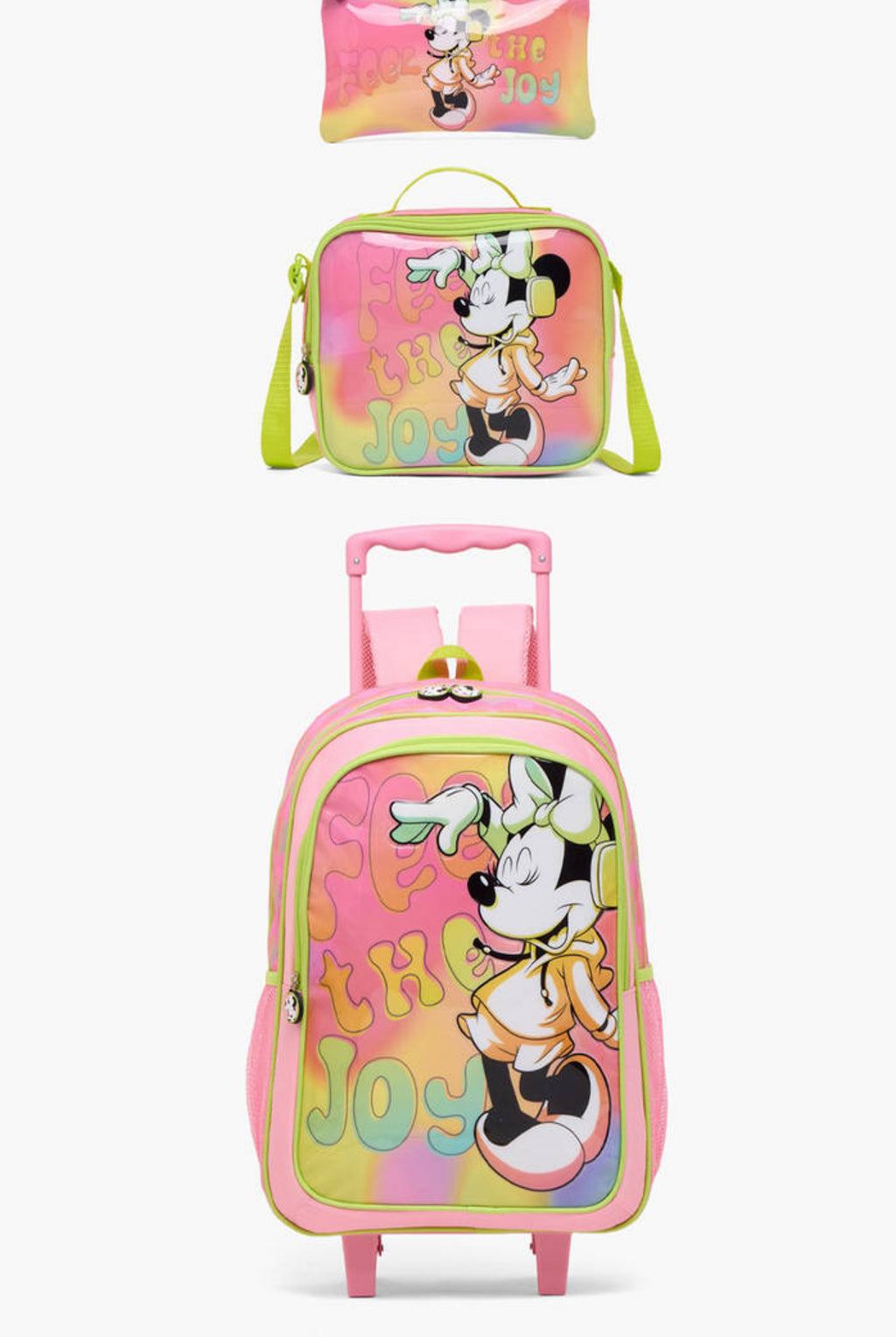 Minnie Mouse Trolly Bag Set 16 inch