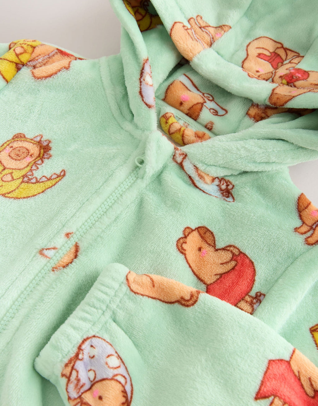 Blue Capybara Fleece All-In-One