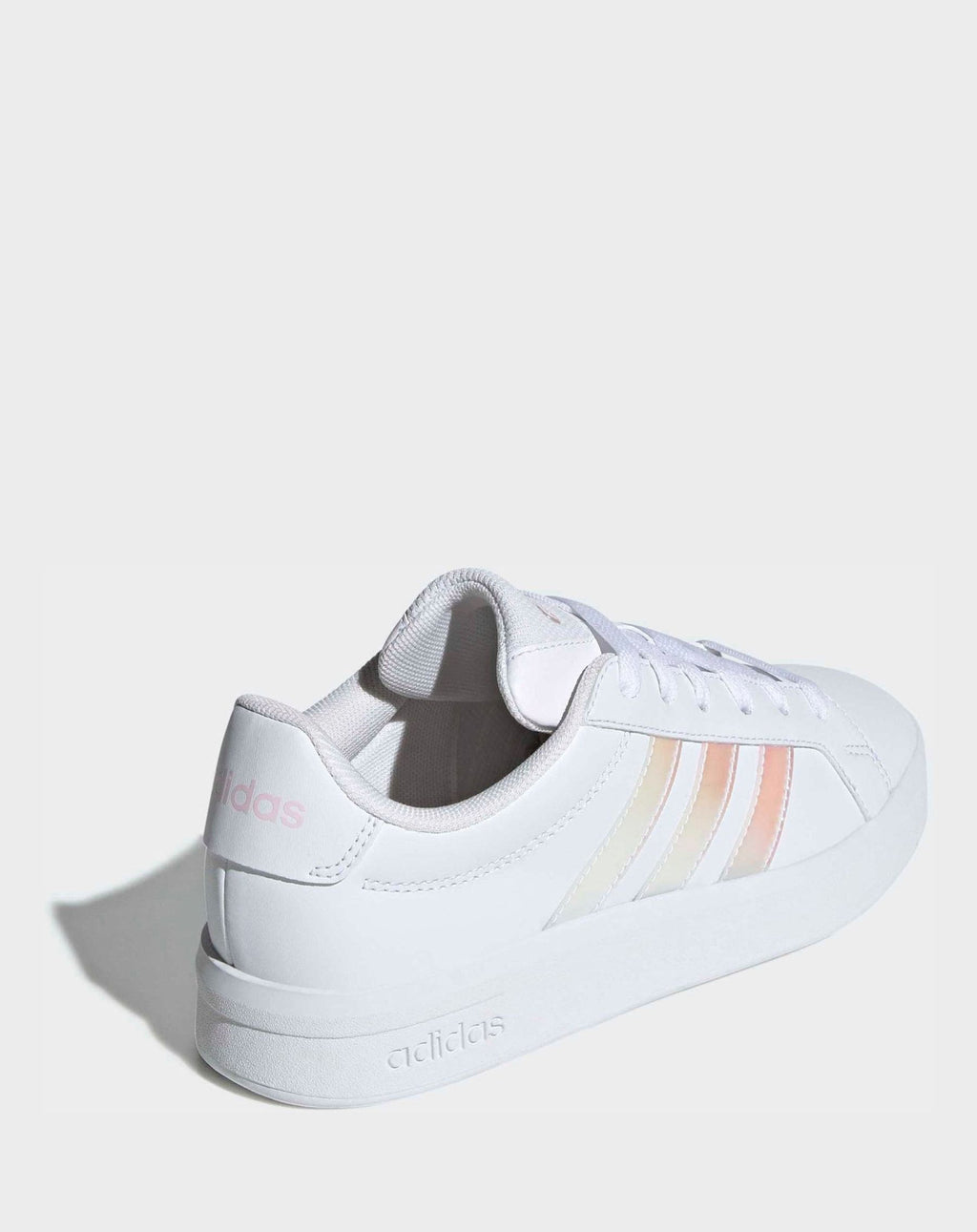 adidas White Grand Court 3.0 Junior Trainers