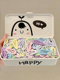 60pcs/Set Colorful Hair Accessorie Clips Set