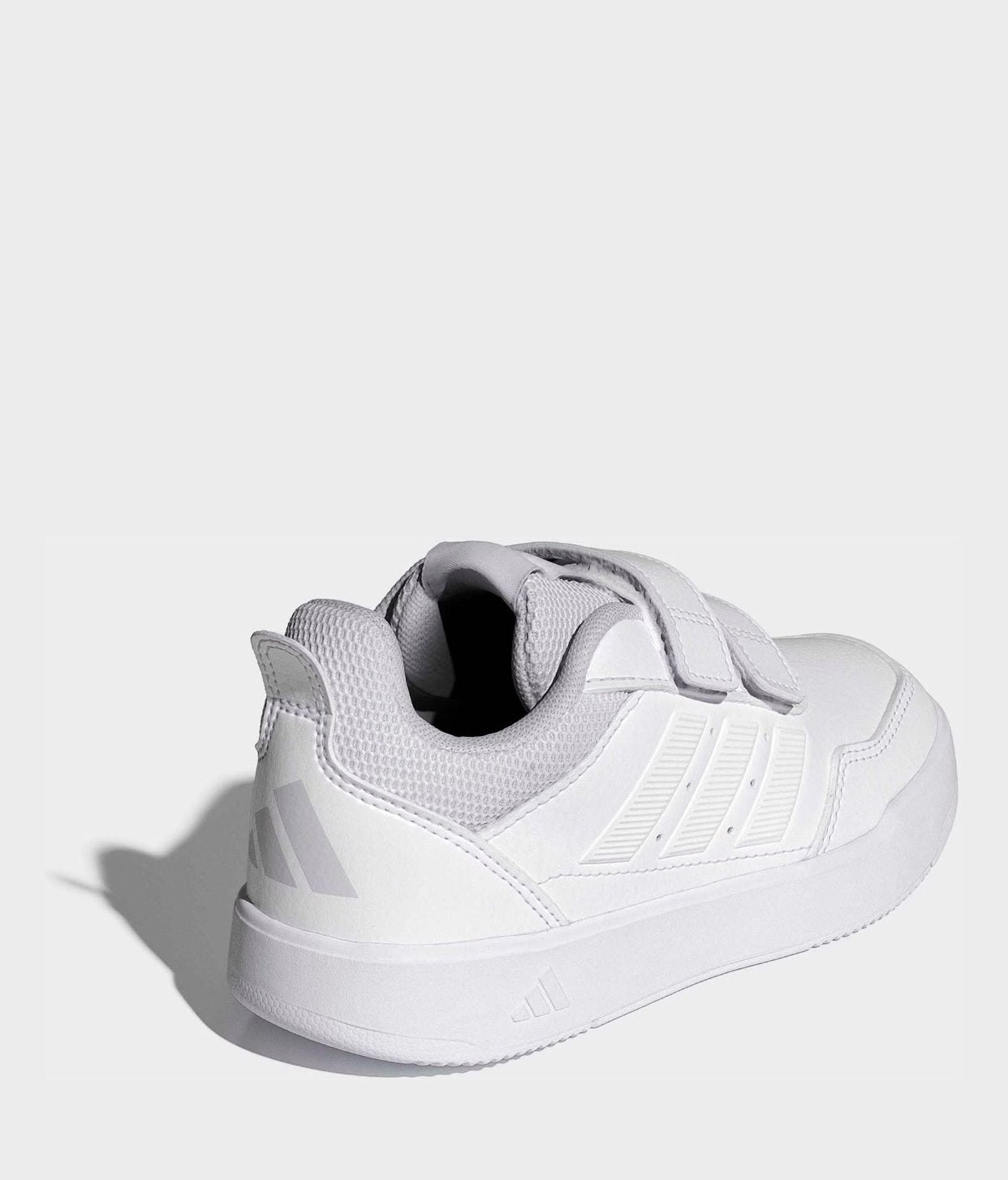 adidas White Hook and Loop Tensaur Sport 3.0 Junior Trainers