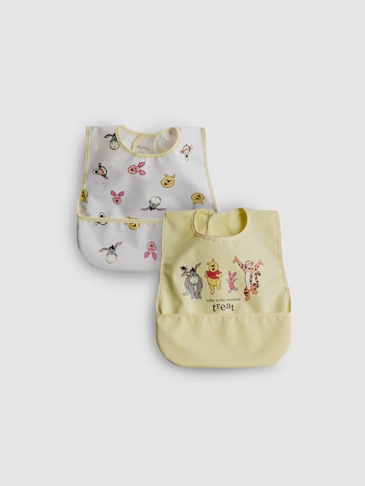 2pk Disney’s Winnie the Pooh Wrap Bibs (immediate)