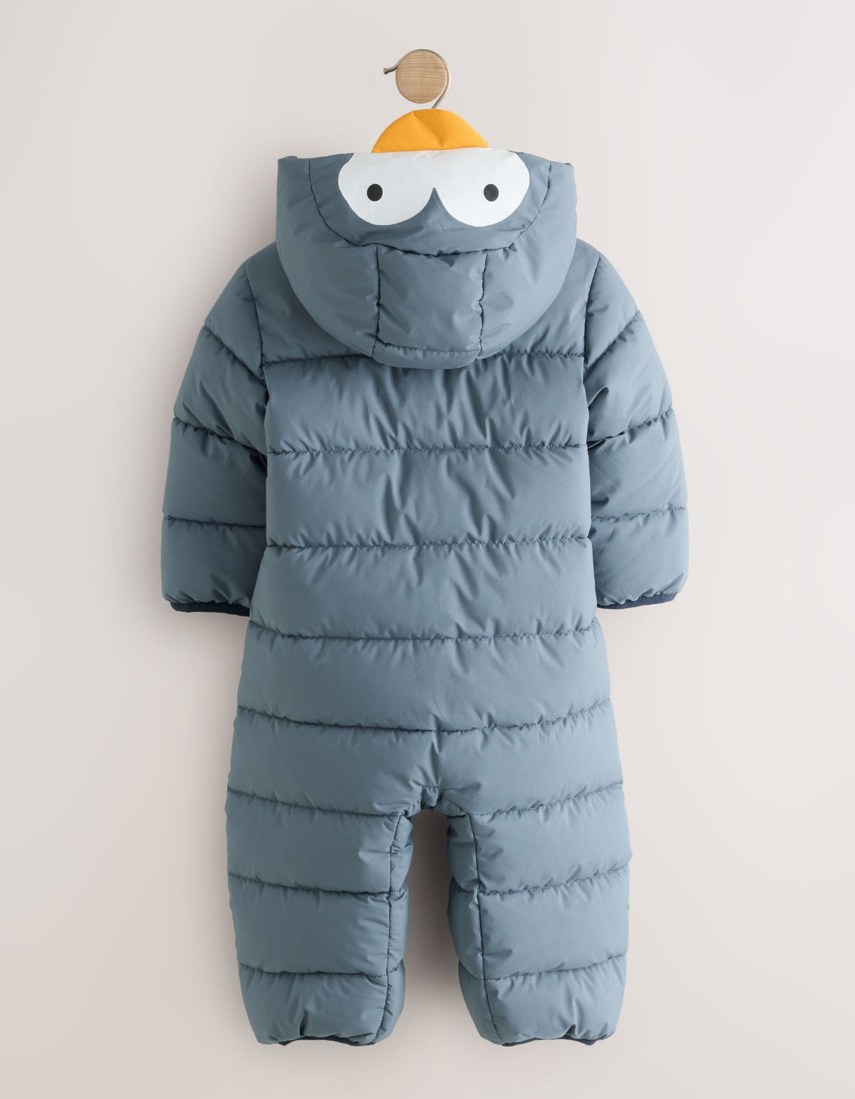Grey Penguin Padded Snowsuit