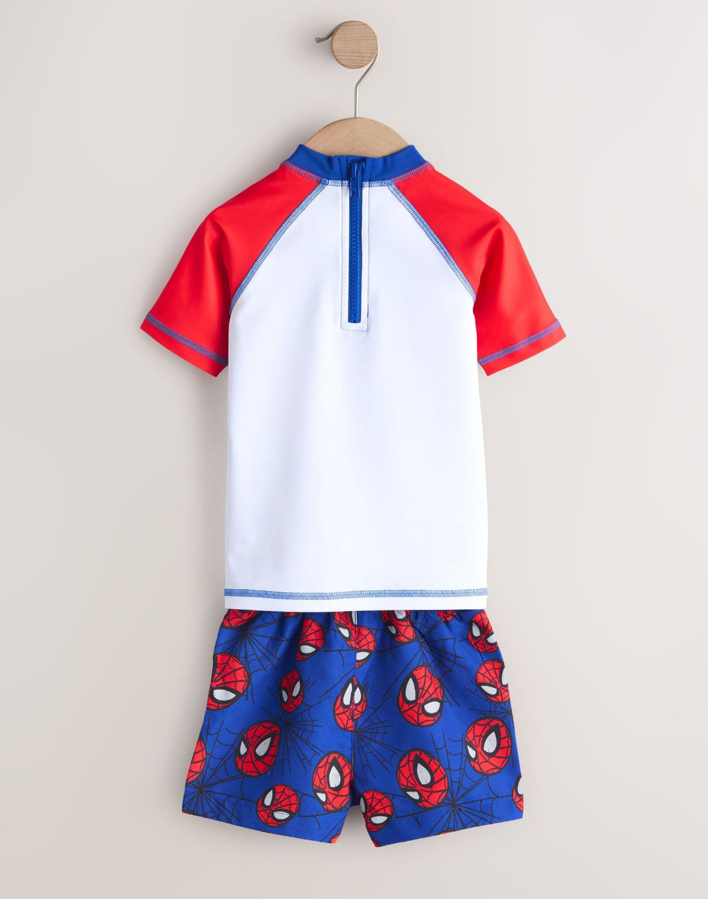 Spiderman Rash Vest and Swim Shorts Set
