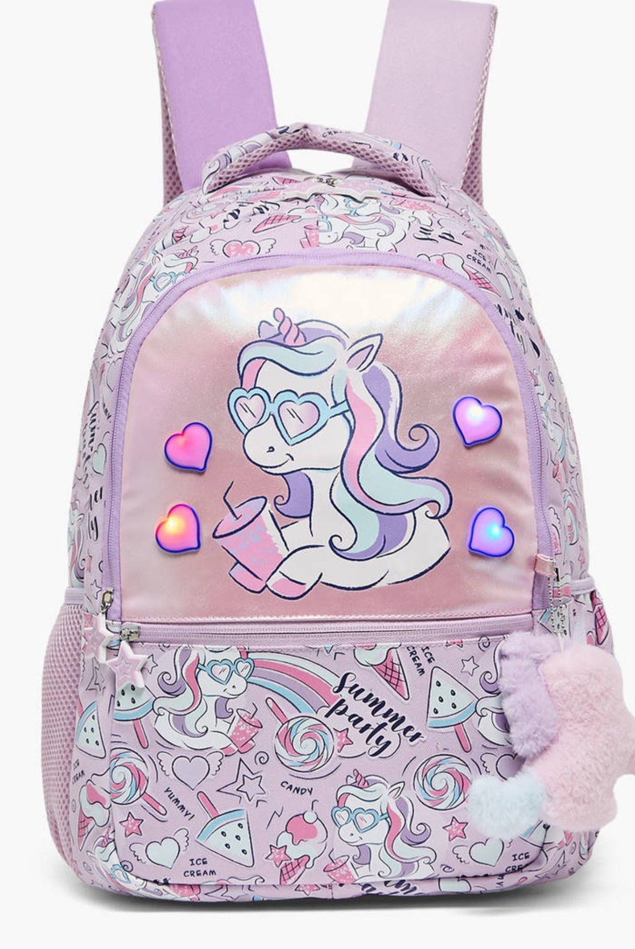 Light Up Unicorn Backpack 16 inch