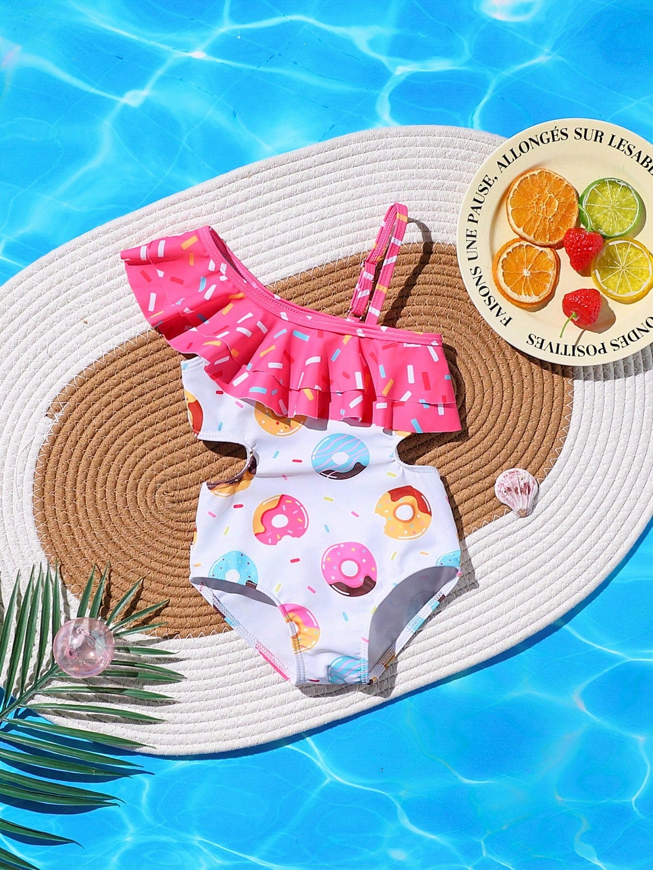 Baby Girl Donuts Swimsuit