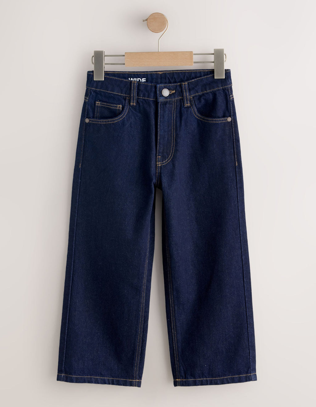 Denim Rinse Wide Fit Authentic Jeans