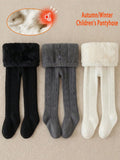 3pc Girls Fleece Lined Tights Set
