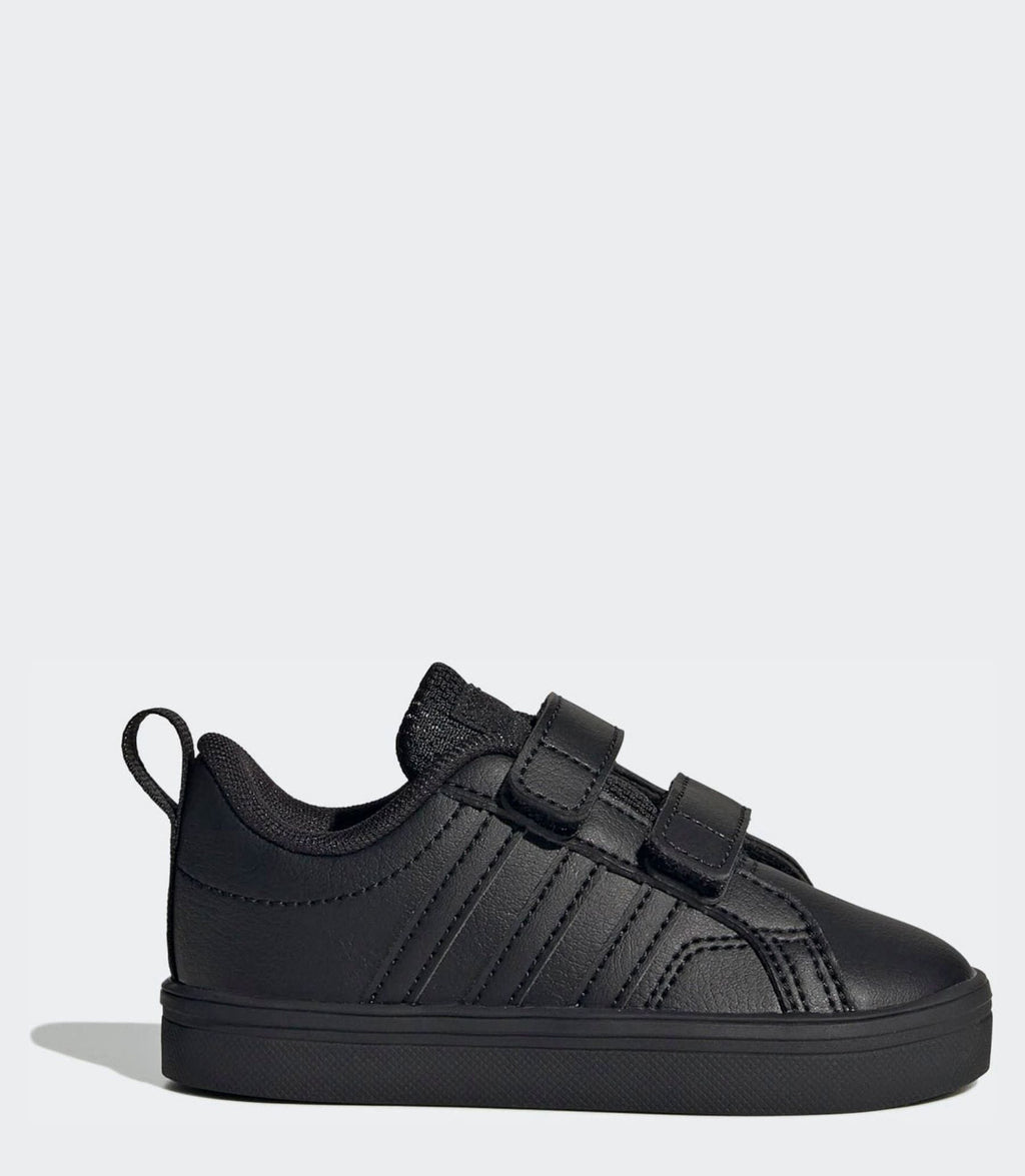 adidas Black VS Pace 2.0 Hook and Loop Infant Trainers