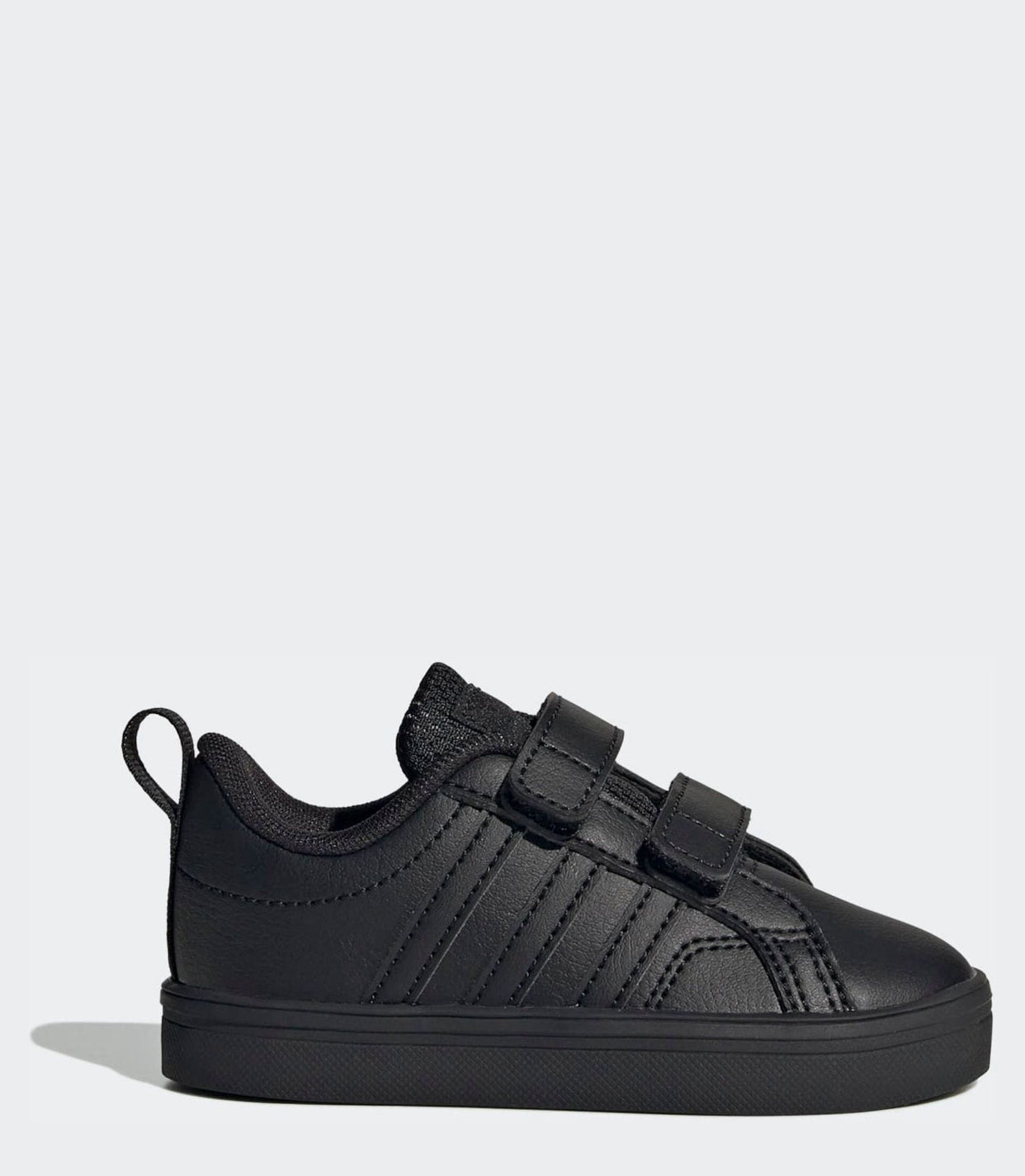 adidas Black VS Pace 2.0 Hook and Loop Infant Trainers