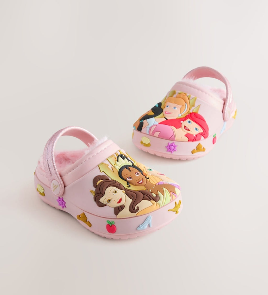 Pink Disney Princess Cosy Lined
Slipper Clogs