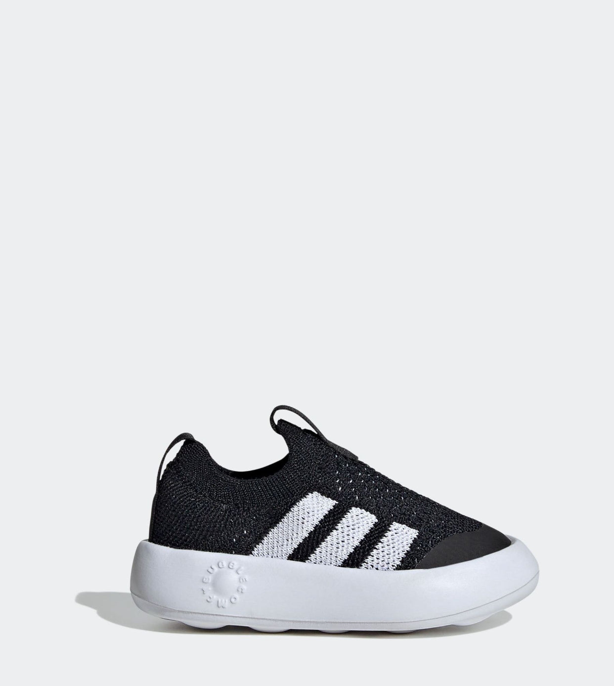 adidas Black Bubblecomfy Slip On Infant Trainers