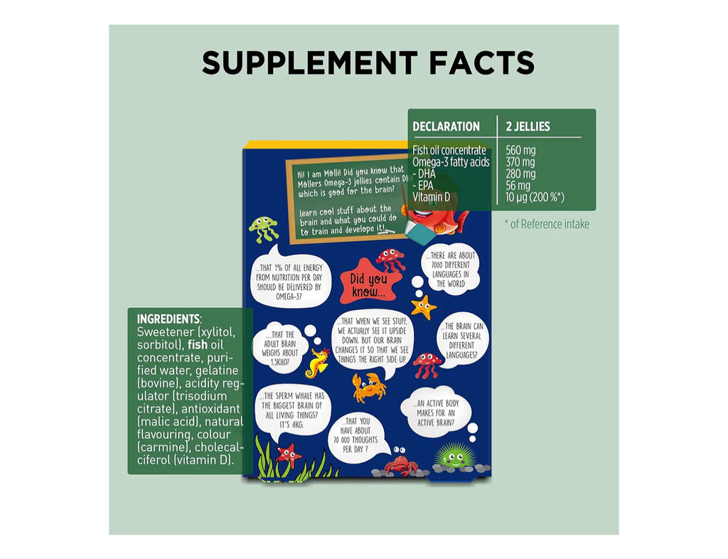 Moller’s Omega 3 Jellies for Children