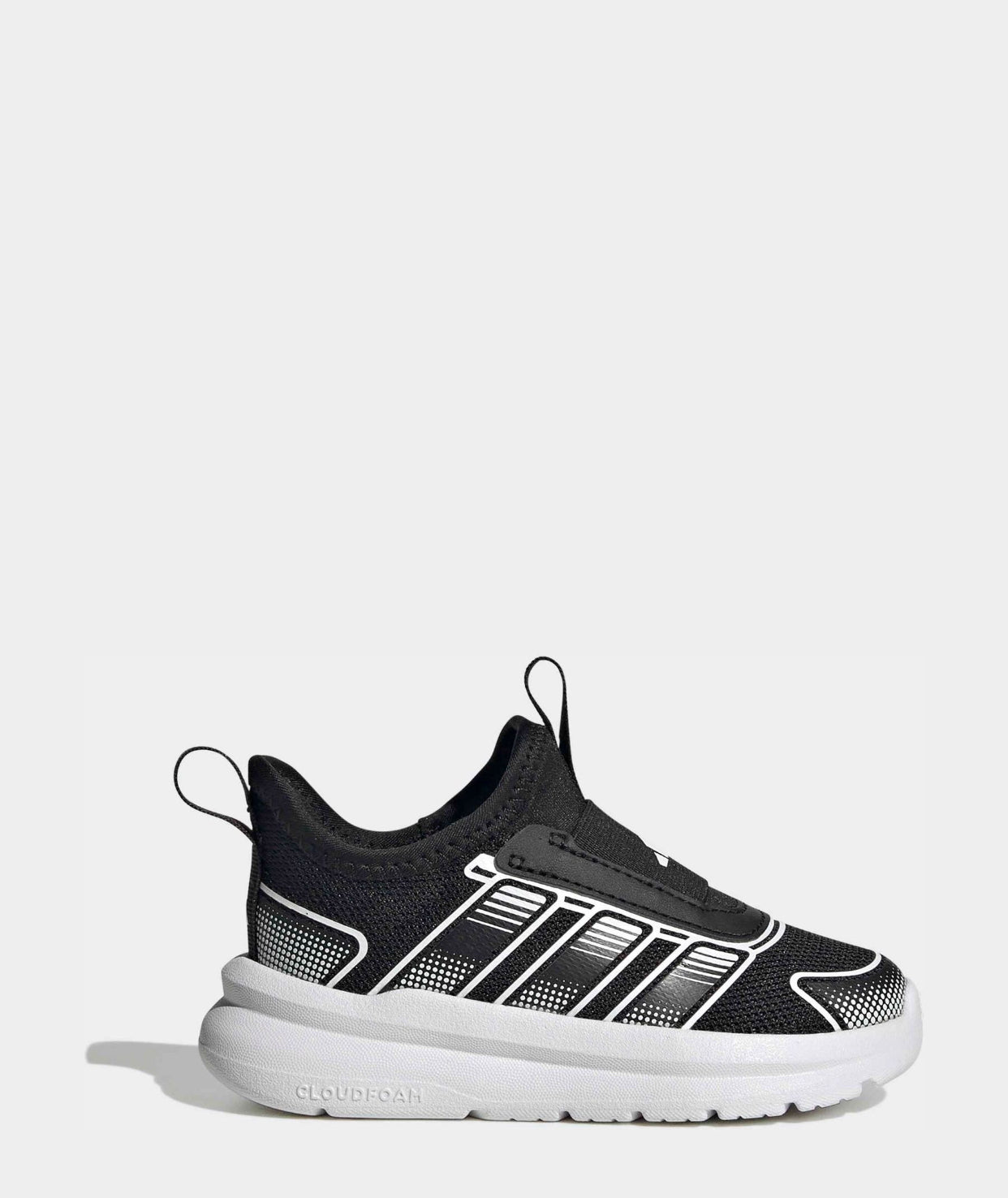 adidas Black Tensaur Comfort 2 AC Trainers