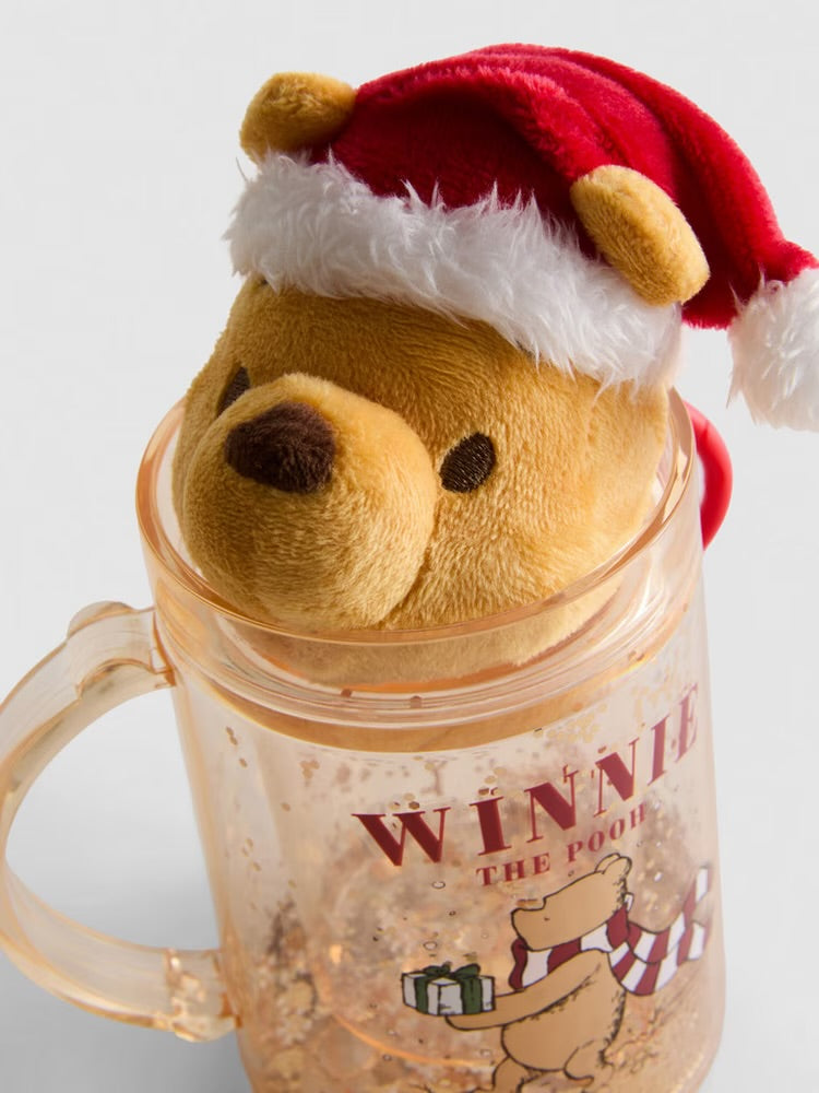Primark Winnie the Pooh Christmas Plush and Tumbler Set