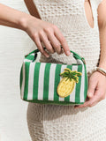 Woman Holiday Handmade Pineapple Beaded Shoulder Bag