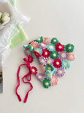 1pc Knitted Triangle Scarf Headband