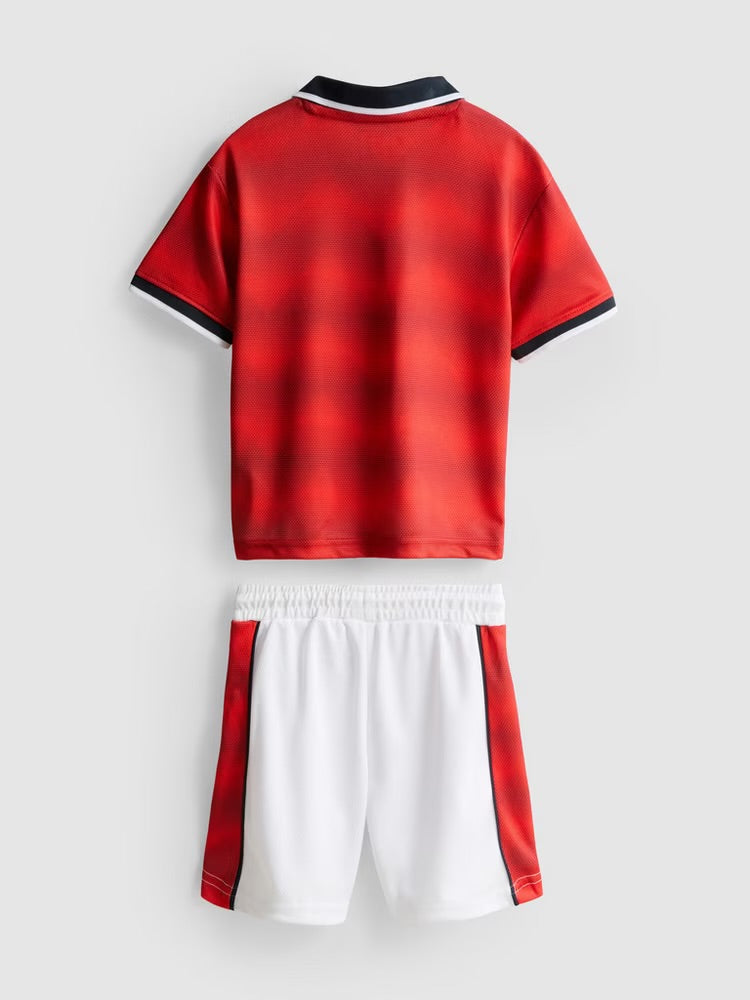 A sporty tee and shorts clothing co-ord with an England football team design