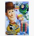 Disney Toy Story Colouring & Activity Book with Color pencils kit
