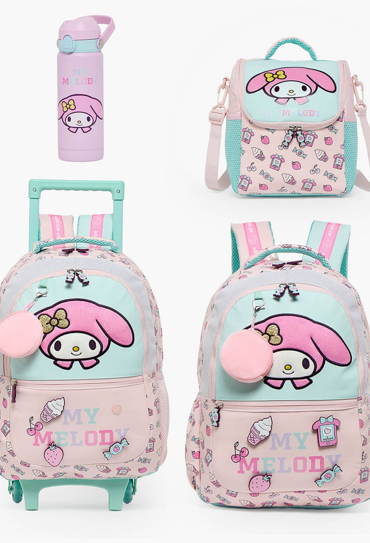 My Melody Trolly Bag 18 inch