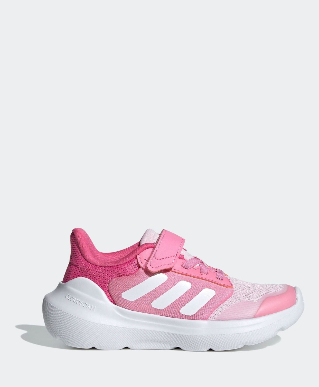 adidas Pink Tensaur Run 2.0 Hook and Loop Kids Trainers
