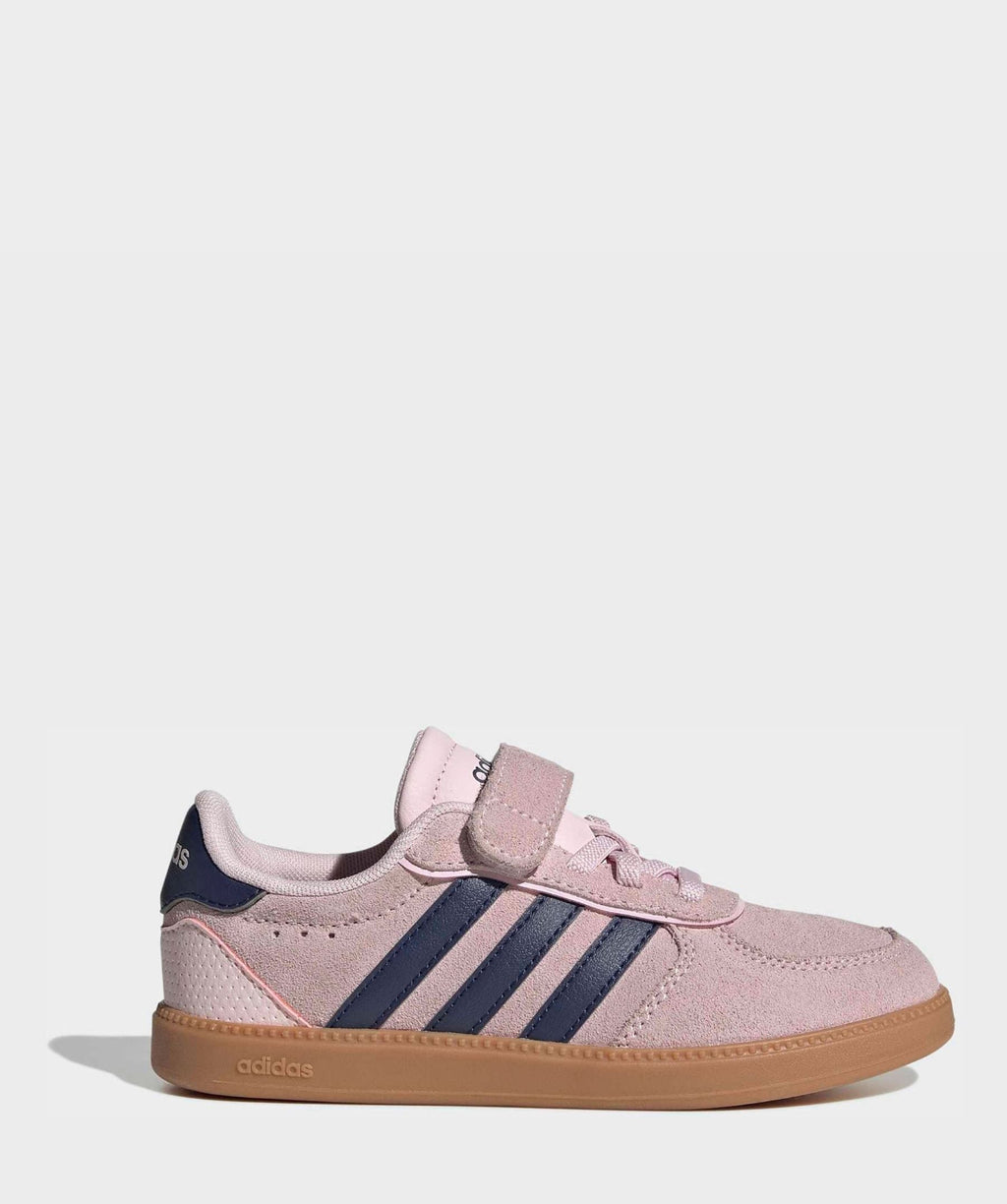 adidas Pink/Blue Breaknet Sleek Kids Trainers