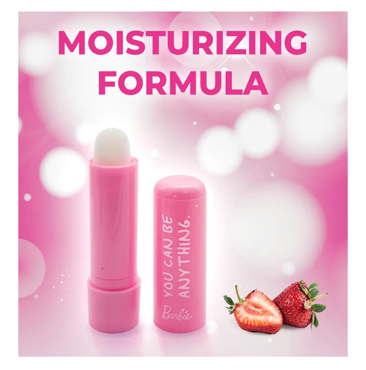 Barbie Strawberry Cream Flavour Lip Balm (immediate)