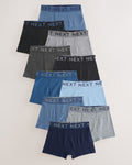 Blue/Grey Trunks 10 Pack