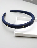 Silver Bow Headband
