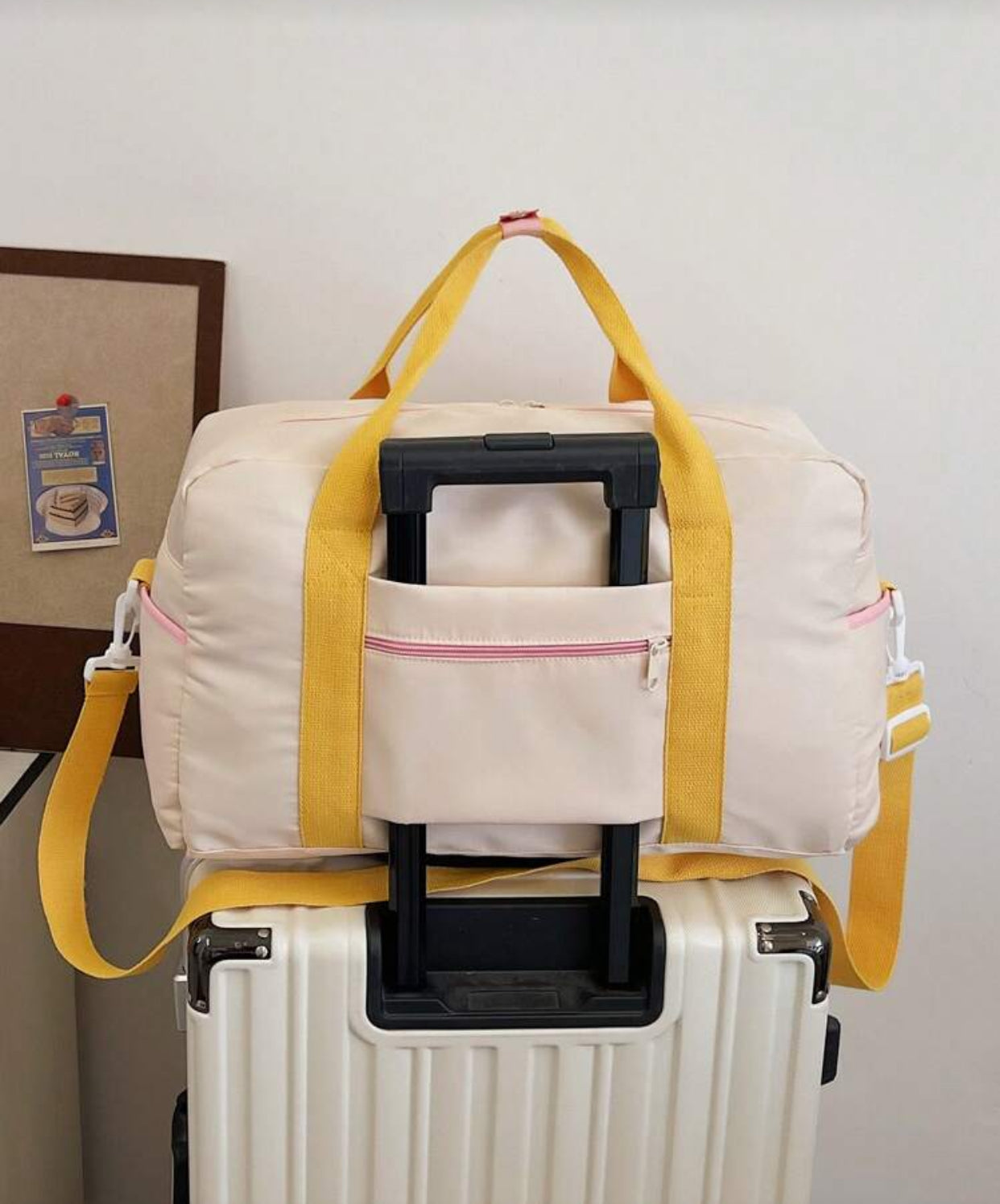 Multicolor Duffel Travel Bag (immediate)