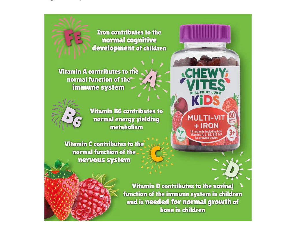 Chewy Vites Kids Multi-Vitamin + Iron