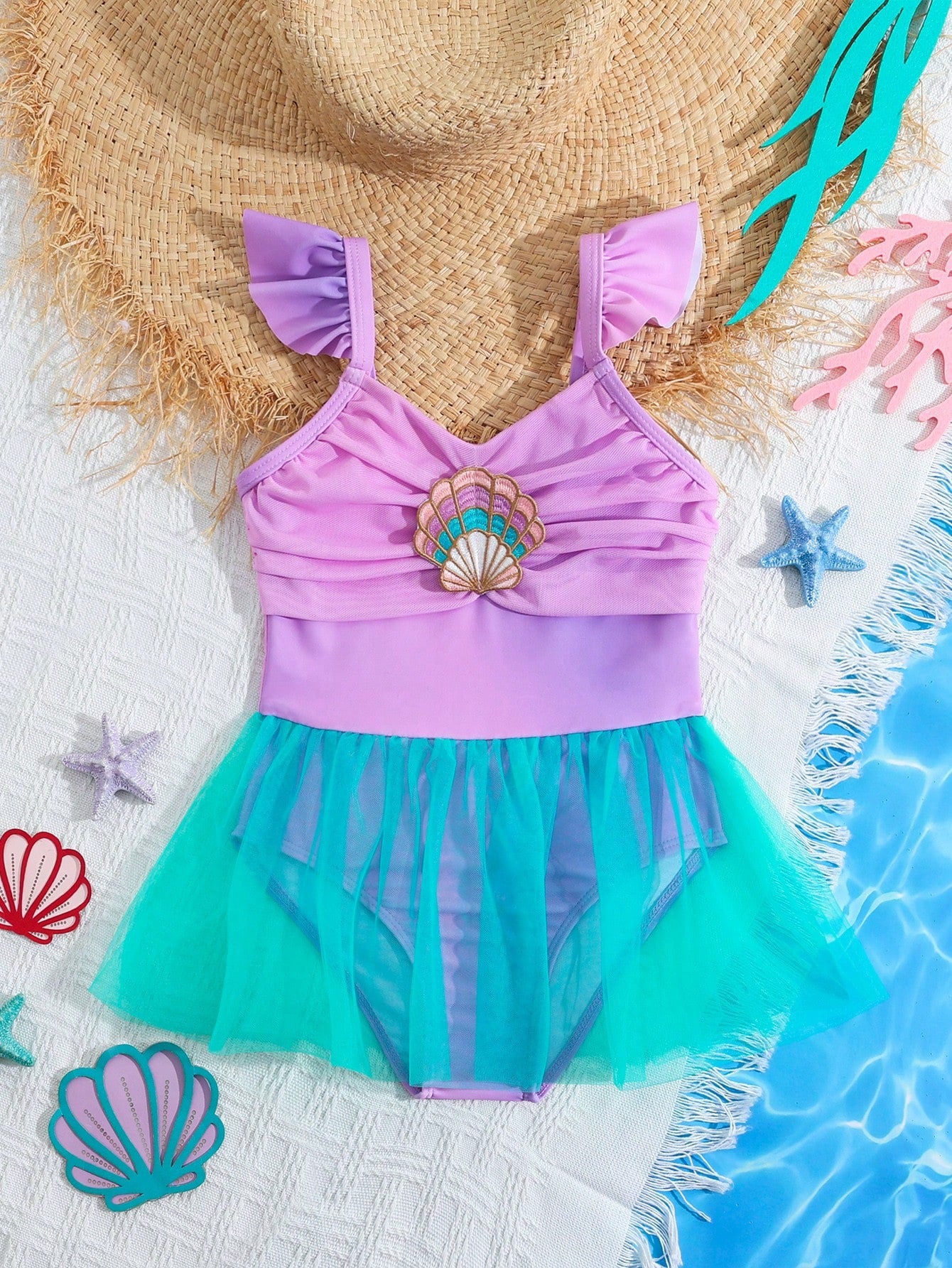 Girl Mermaid Swimsuit