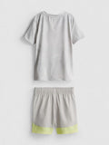 An activewear tee and shorts clothing co-ord