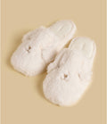 Cat Embroidered Bedroom Mules