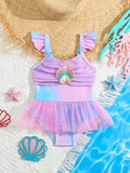Girl Mermaid Swimsuit