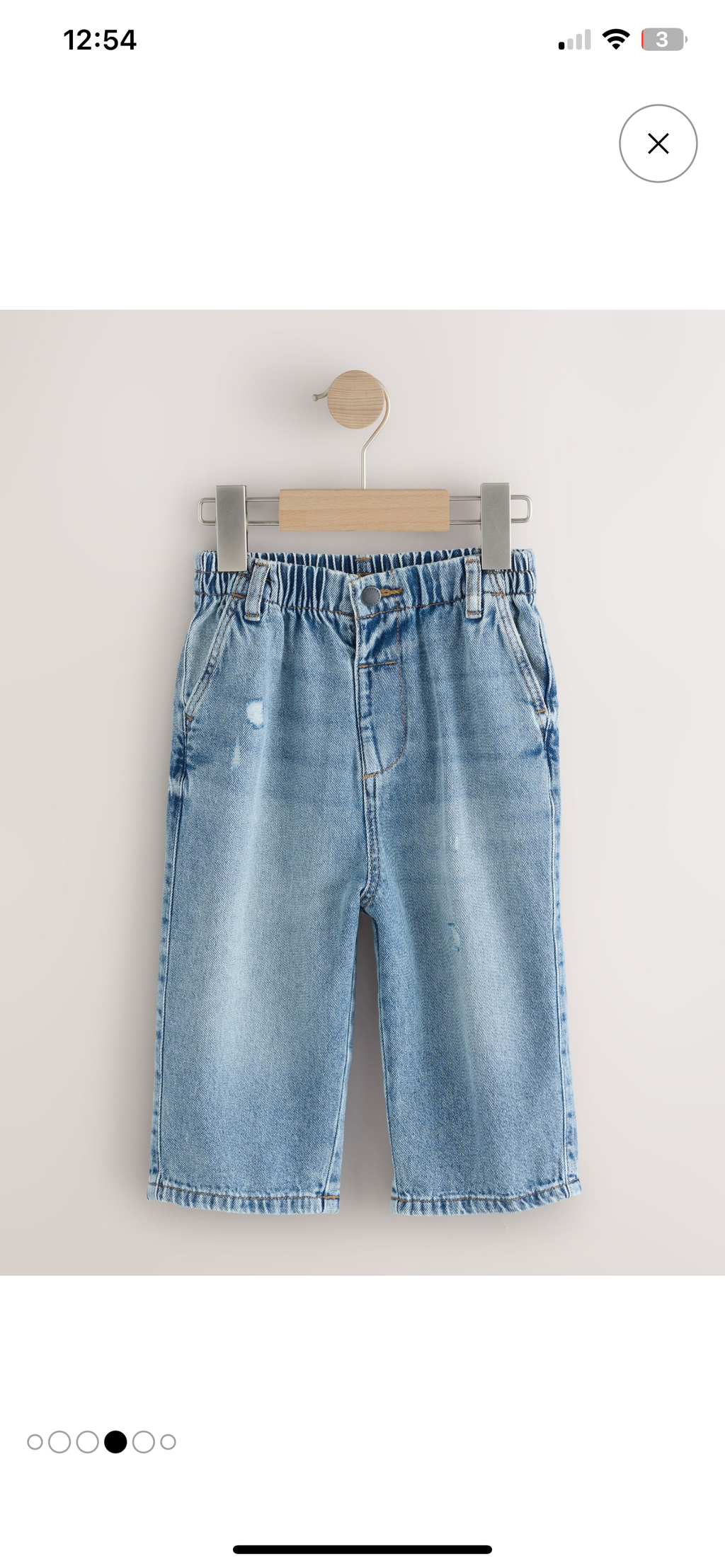 Light Blue Wide Fit Wide Fit Jeans