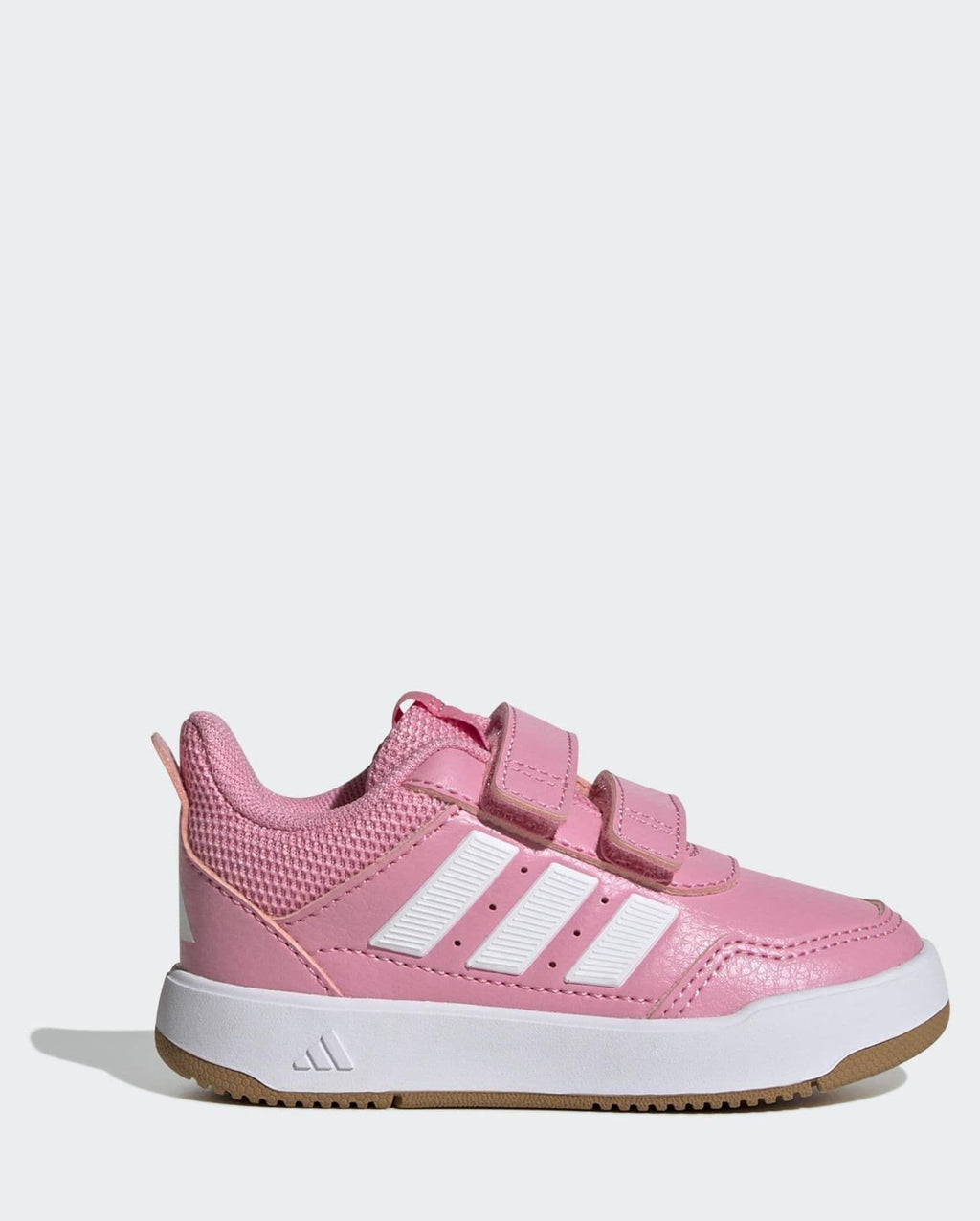 adidas White Tensaur Hook and Loop Infant Trainers