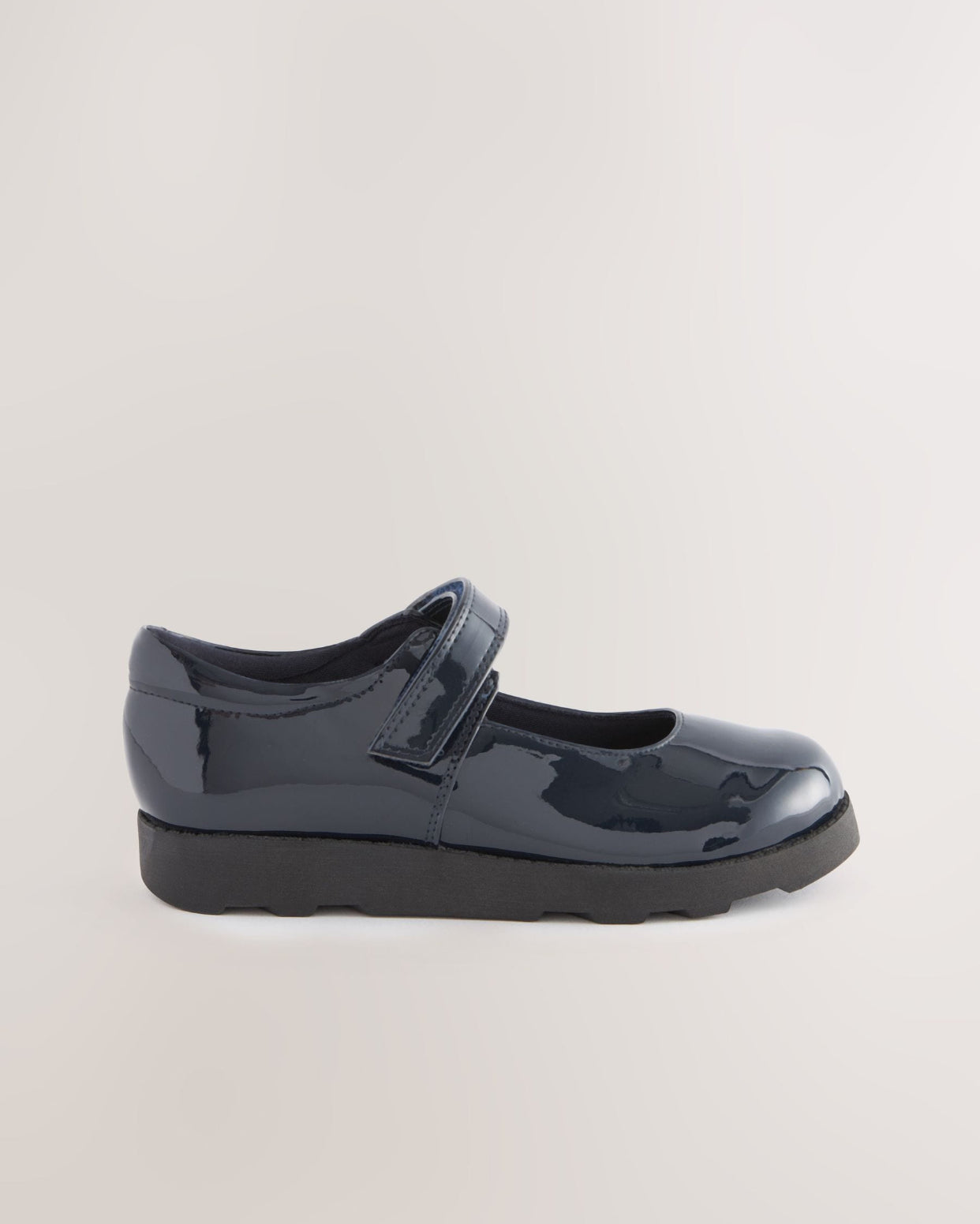 Navy Patent Junior School Mary Jane Shoes