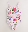 Baker by Ted Baker Pink Cut-Out Floral Printed Swimsuit
