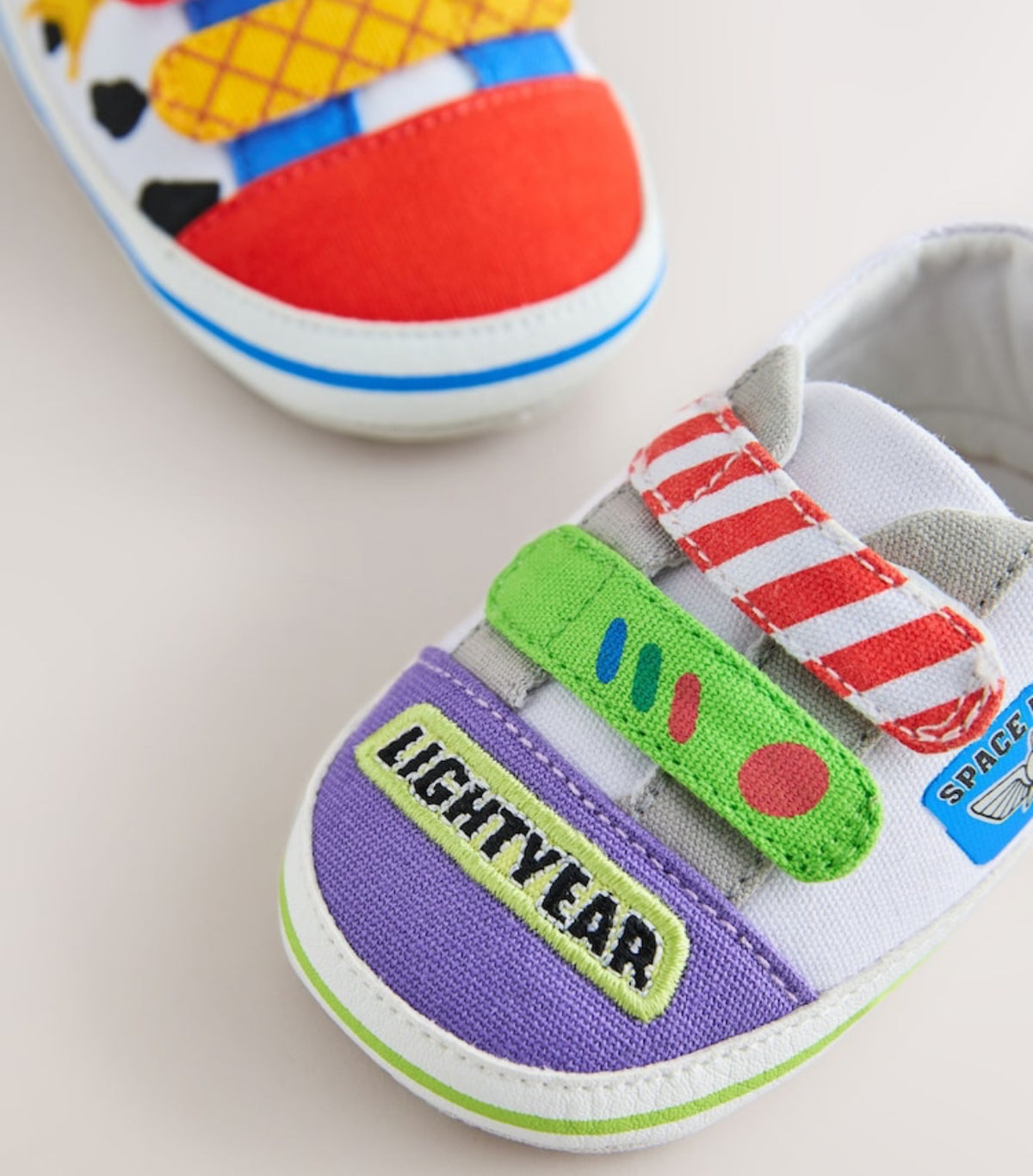 Multi Toy Story Touch Fastening Baby Trainers