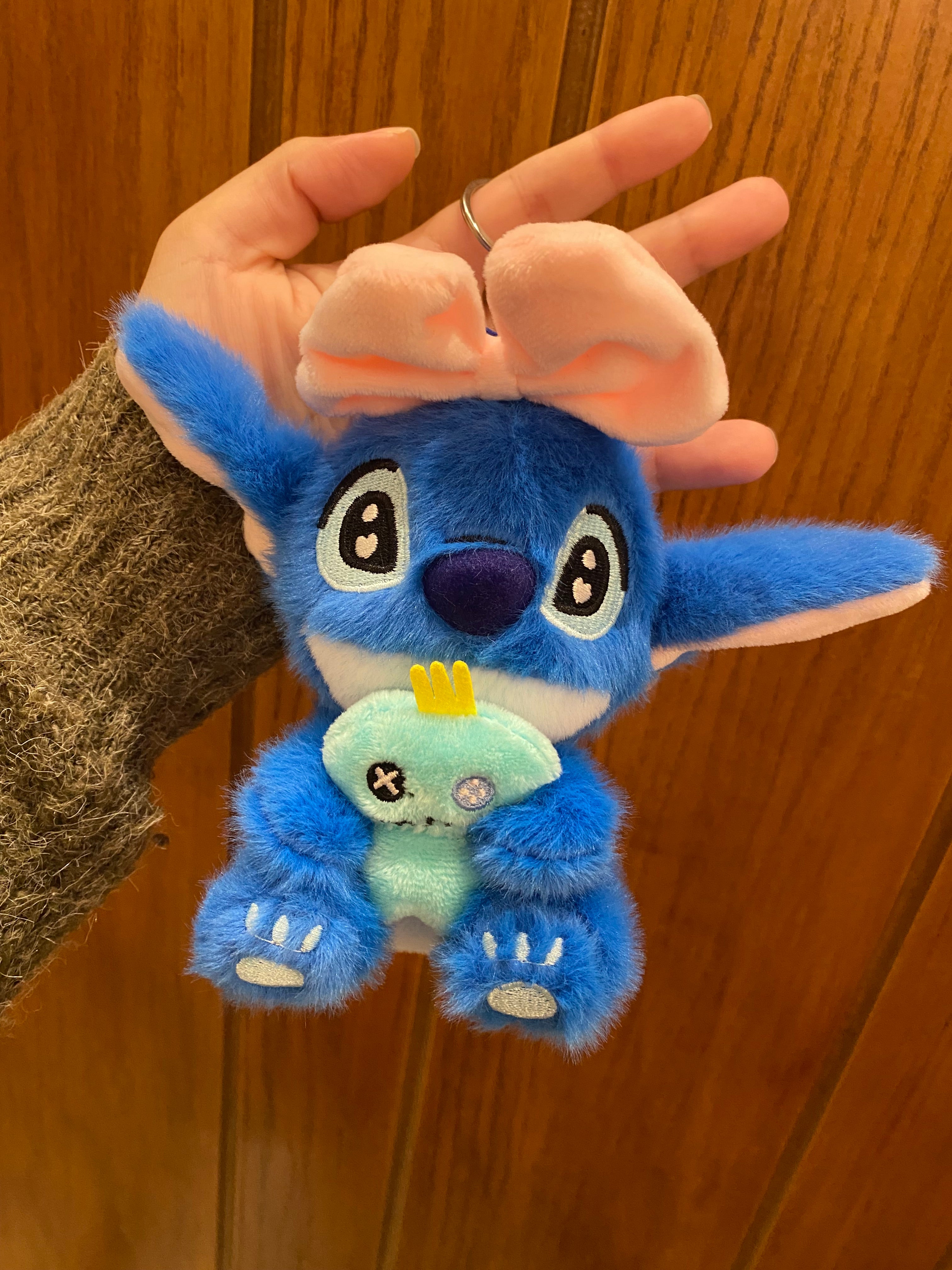 Stitch Charm Keychain (immediate)
