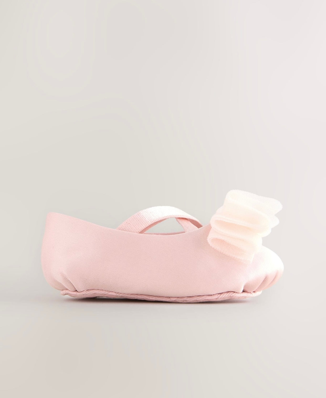 Pink Baby Bow Occassion Shoes