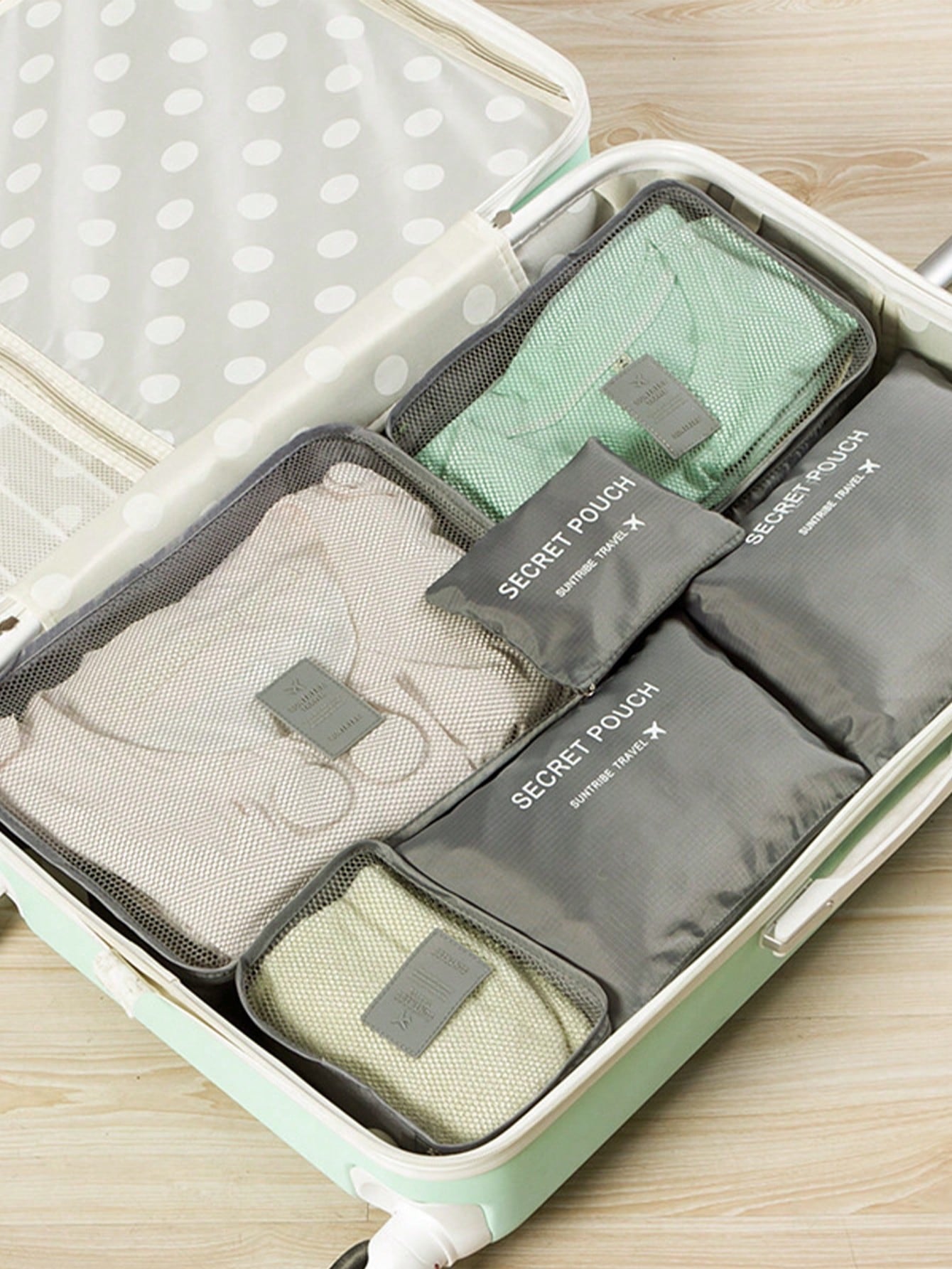 6pcs Travel Packing Cubes (immediate)