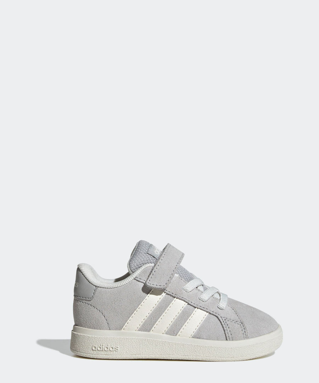 adidas Grey Grand Court 2.0 Elastic Lace
Infant Trainers