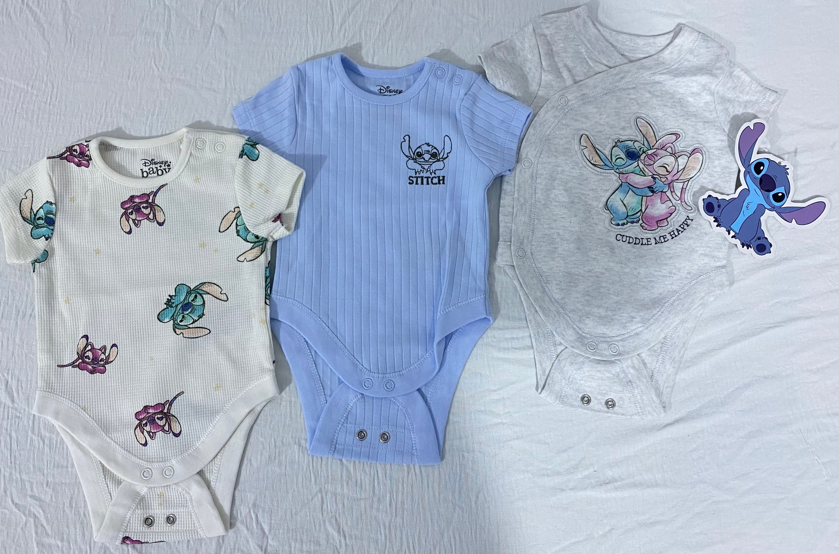 Stitch 3pcs Bodysuit Set (immediate)
