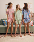 Pink/Blue Short Pyjamas 3 Pack