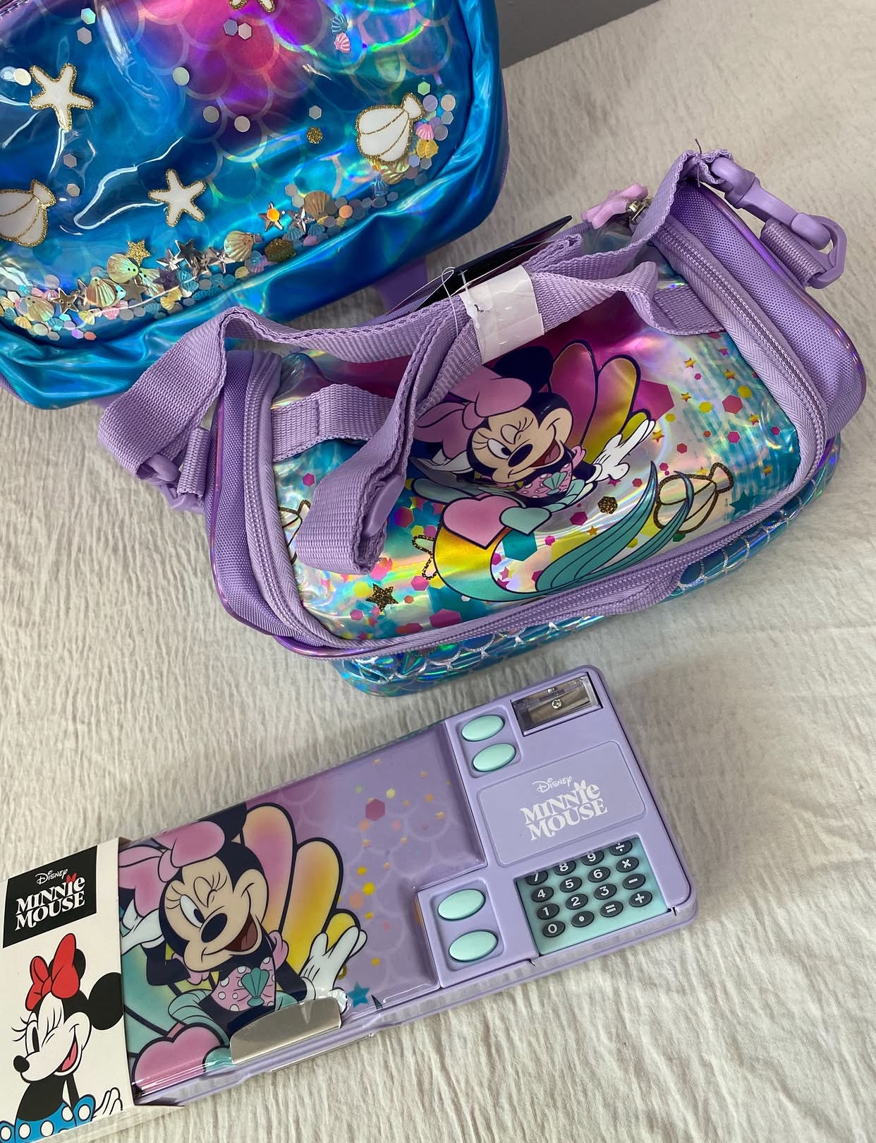 Minnie Mouse Trolly Bag Set 16 inch