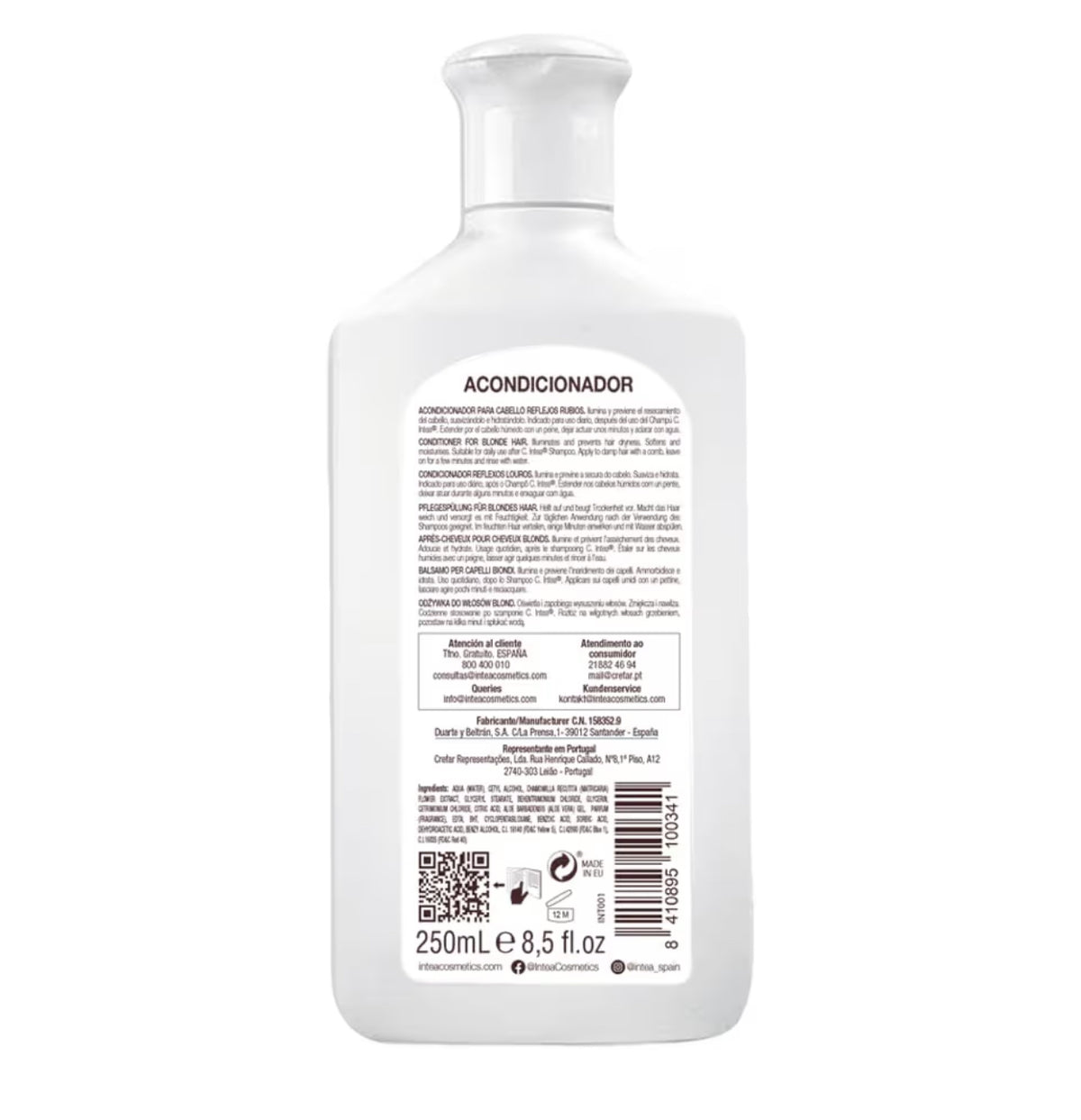 Camomila Intea - Blonde Highlights - Conditioner for blonde hair - 250 ML